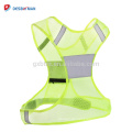 China Hersteller 100% Polyester Mesh Hallo Vis Reflektierende Sicherheitsweste Für Jogging Laufen Wandern Radfahren Radfahren